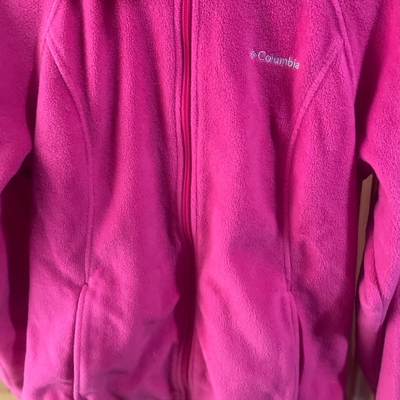 Women’s Pink Columbia Fleece Jacket size Large - Picture 4 of 5